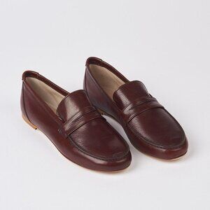 Jamie Haller Penny Loafer in Oxblood 39